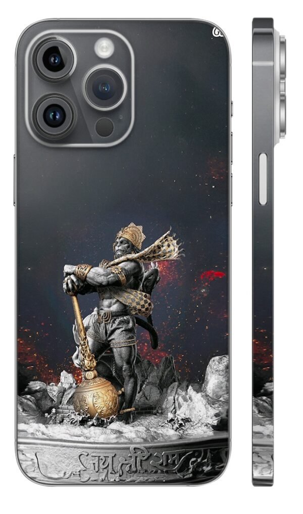 Hanuman Illustration Mobile Skin - Gods mobile Skin | Buy at Mdprints.in