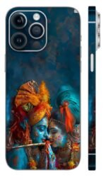 Krishna & Radha Illustration Skin - Gods mobile Skin | Buy at Mdprints.in