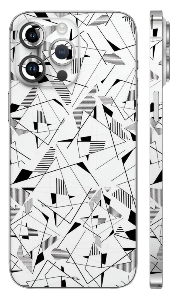 Black White Geometric