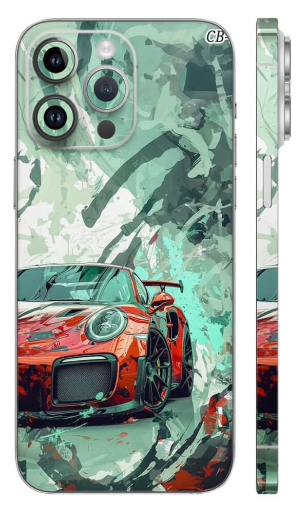 Supercar Thunder Motion Mobile Skin - car & bikes skin | Buy at Mdprints.in