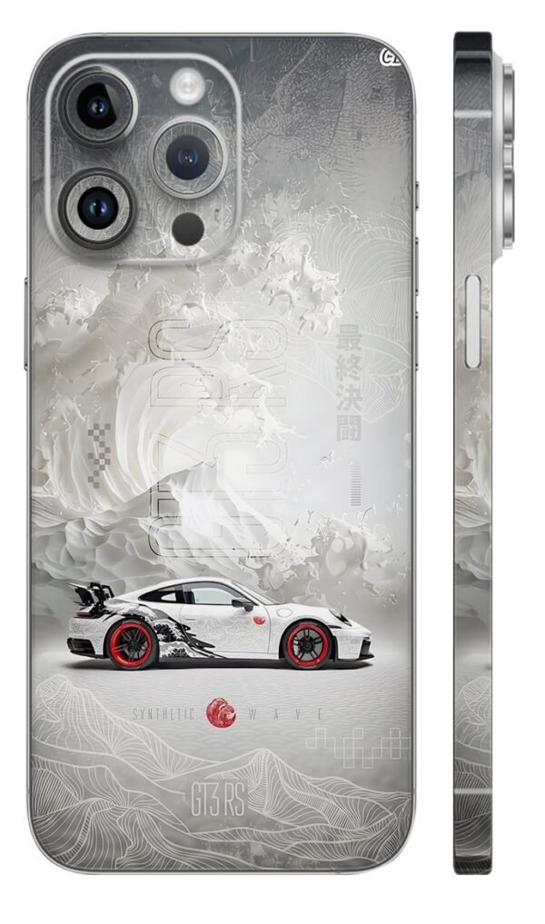 Porsche 911 Red Mobile Skin - car & bikes skin | Buy at Mdprints.in