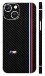 Bmw Retro Carbon fiber Mobile Skin - car & bikes skin | Buy at Mdprints.in