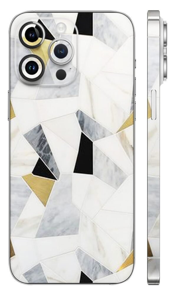 Elegant Black Pattern mobile skin - Mix Designs | Buy at Mdprints.in