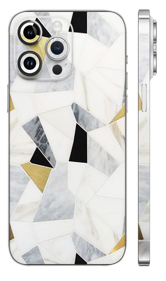 15 ITS OK copy.psd3 Elegant Black Pattern mobile skin - Mix Designs | Buy at Mdprints.in