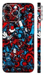 printed mobile skin - Mix Designs | Buy at Mdprints.in
