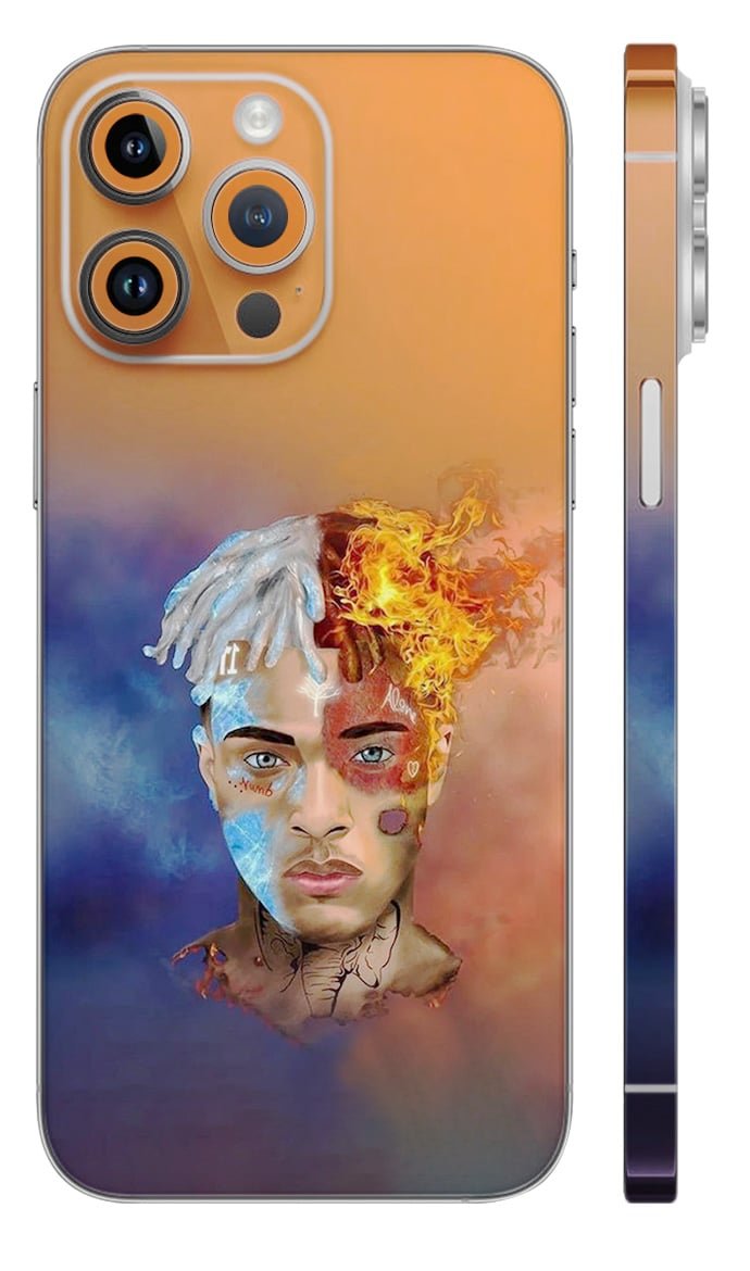 Anime Fire Chakra Mobile Skin - anime mobile skins | Buy at Mdprints.in