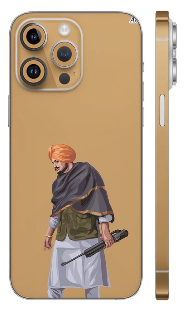 Sidhu’s Resolve mobile skin - Actors mobile skin | Buy at Mdprints.in
