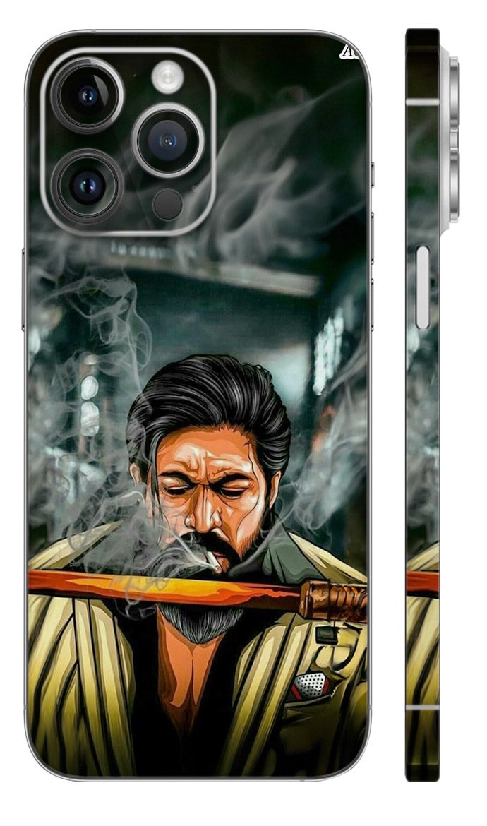 Ac-17 Laptop Sticker & Skin Mockup KGF Hero Attitude Mobile Skin - Actors mobile skin | Buy at Mdprints.in