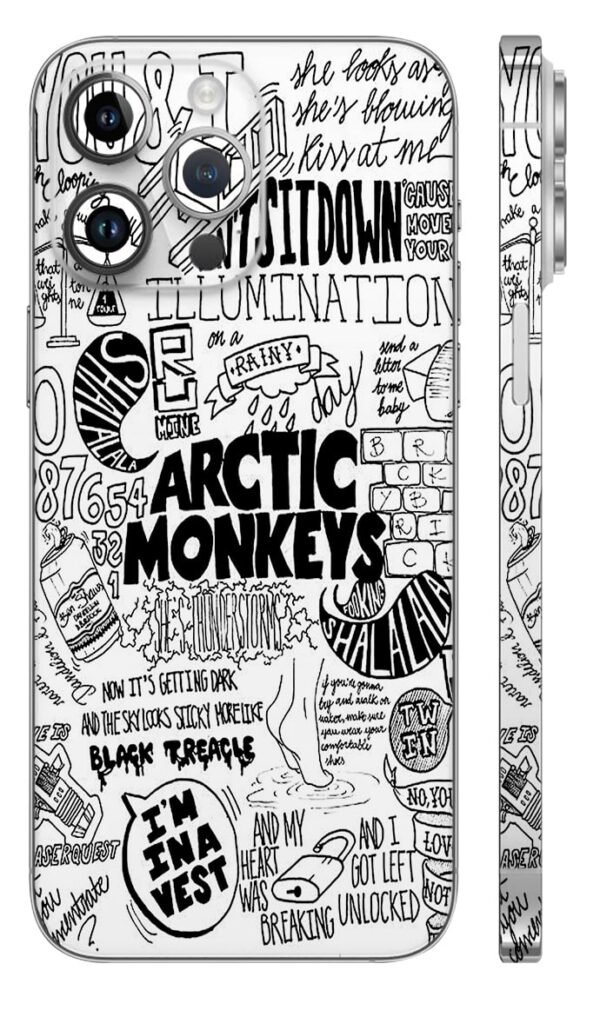 Article Monkey Mobile Skin - Mix Designs | Buy at Mdprints.in