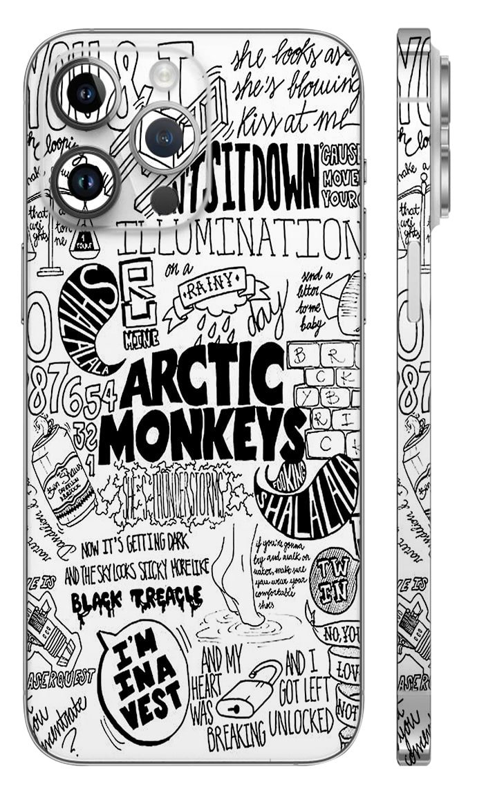 Article Monkey Mobile Skin - Mix Designs | Buy at Mdprints.in