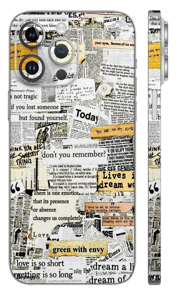 printed mobile skin - Mix Designs | Buy at Mdprints.in