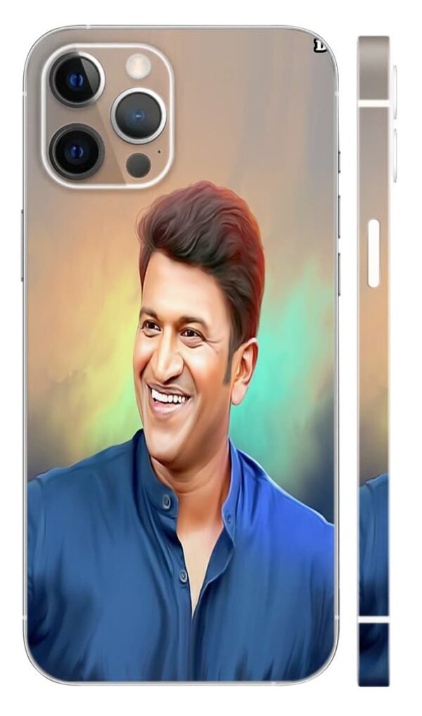 Puneeth Rajkumar Smiling Face Mobile Skin - Actors mobile skin | Buy at Mdprints.in