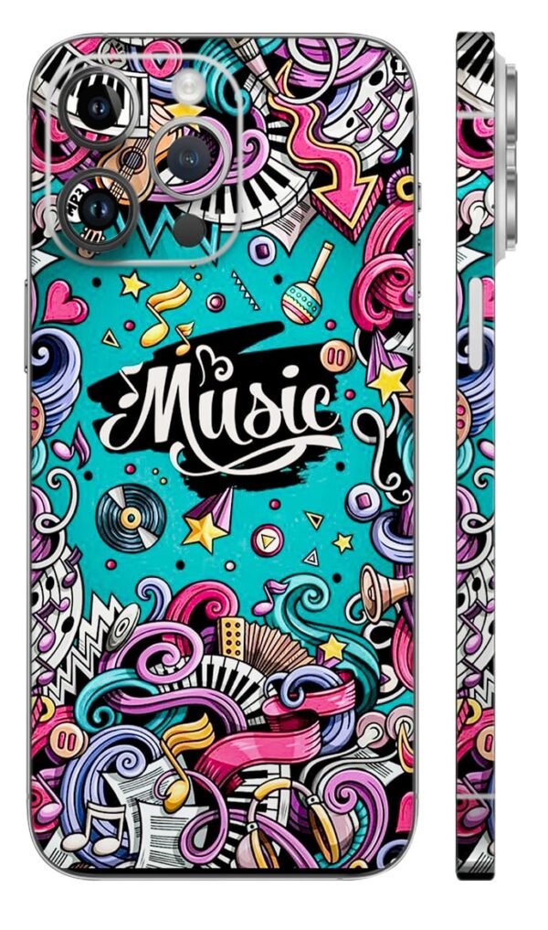 printed mobile skin - Mix Designs | Buy at Mdprints.in