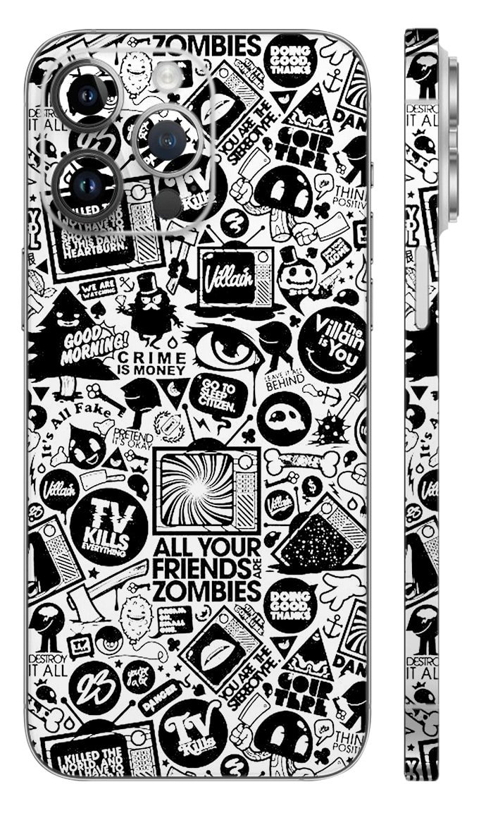 D89 ITS OK copy.psd3 printed mobile skin - Mix Designs | Buy at Mdprints.in