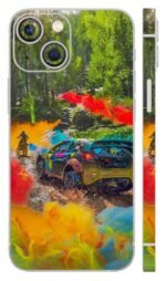Rally Red Sports Car Mobile Skin - car & bikes skin | Buy at Mdprints.in