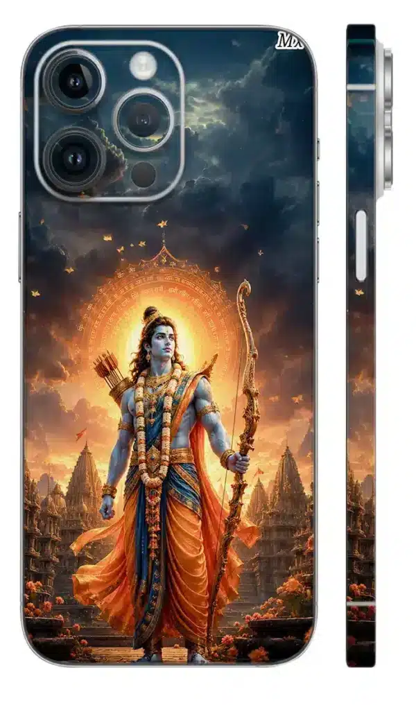 Lord Krishna with Peacock Feather Skin